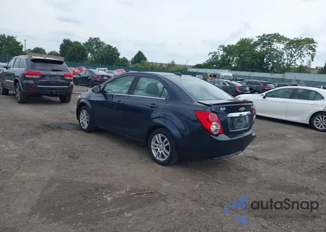 2016 Chevrolet Sonic Lt Auto from USA, damaged, VIN 1G1JC5SH0G4101711